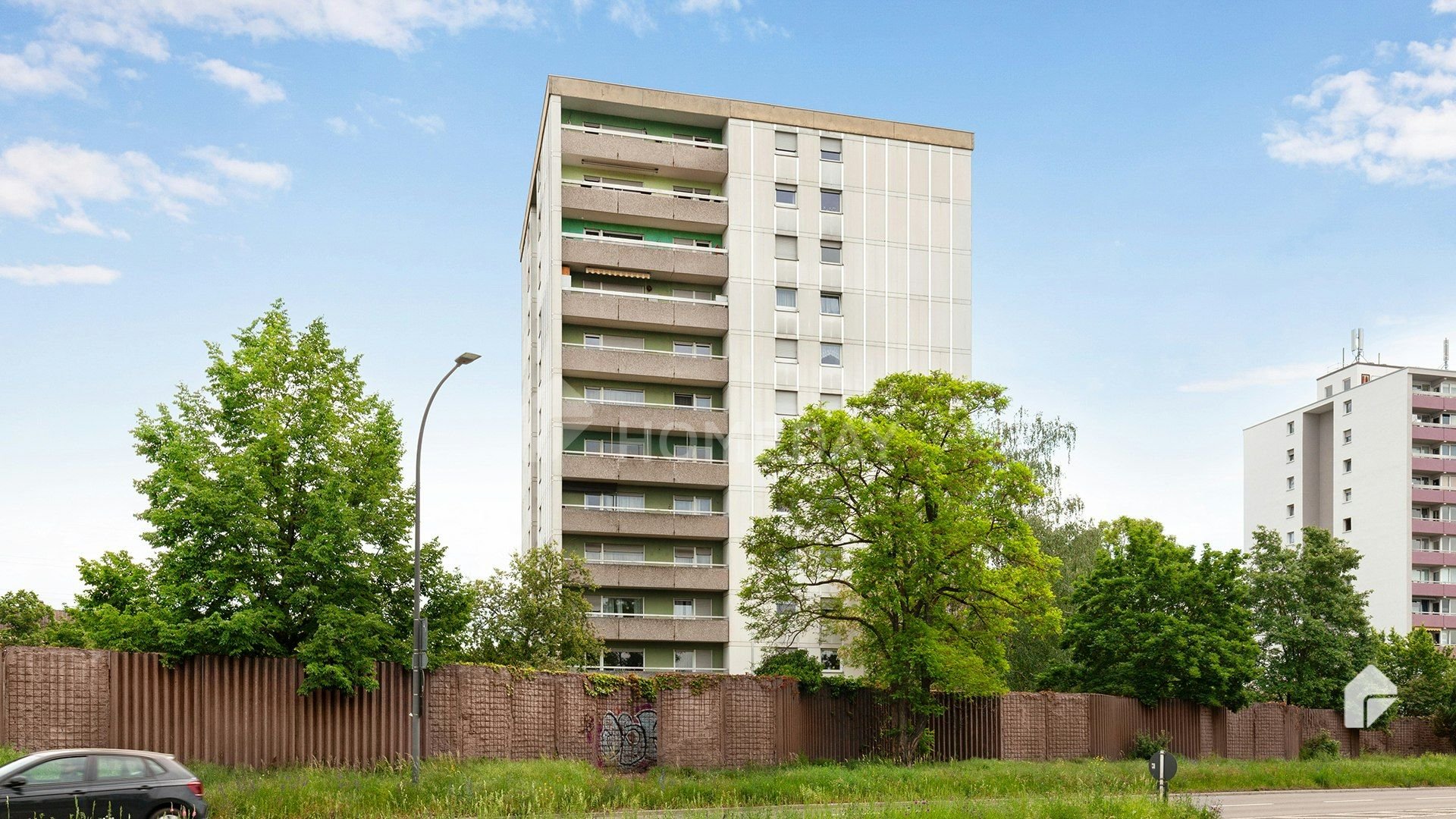 Wohnung zum Kauf 135.000 € 1,5 Zimmer 38 m²<br/>Wohnfläche 7.<br/>Geschoss Volkspark Bamberg 96050