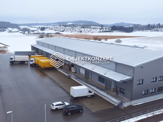 Lagerhalle zur Miete 3.500 m² Lagerfläche teilbar ab 500 m² Münsingen 72525