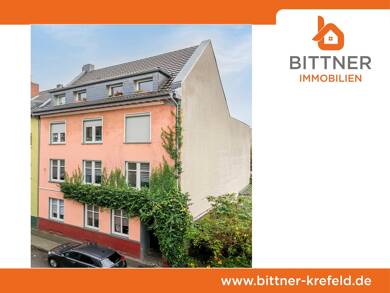Mehrfamilienhaus zum Kauf 415.000 € 15 Zimmer 339,9 m² 190 m² Grundstück Adolfstraße 8 Inrath Krefeld 47803