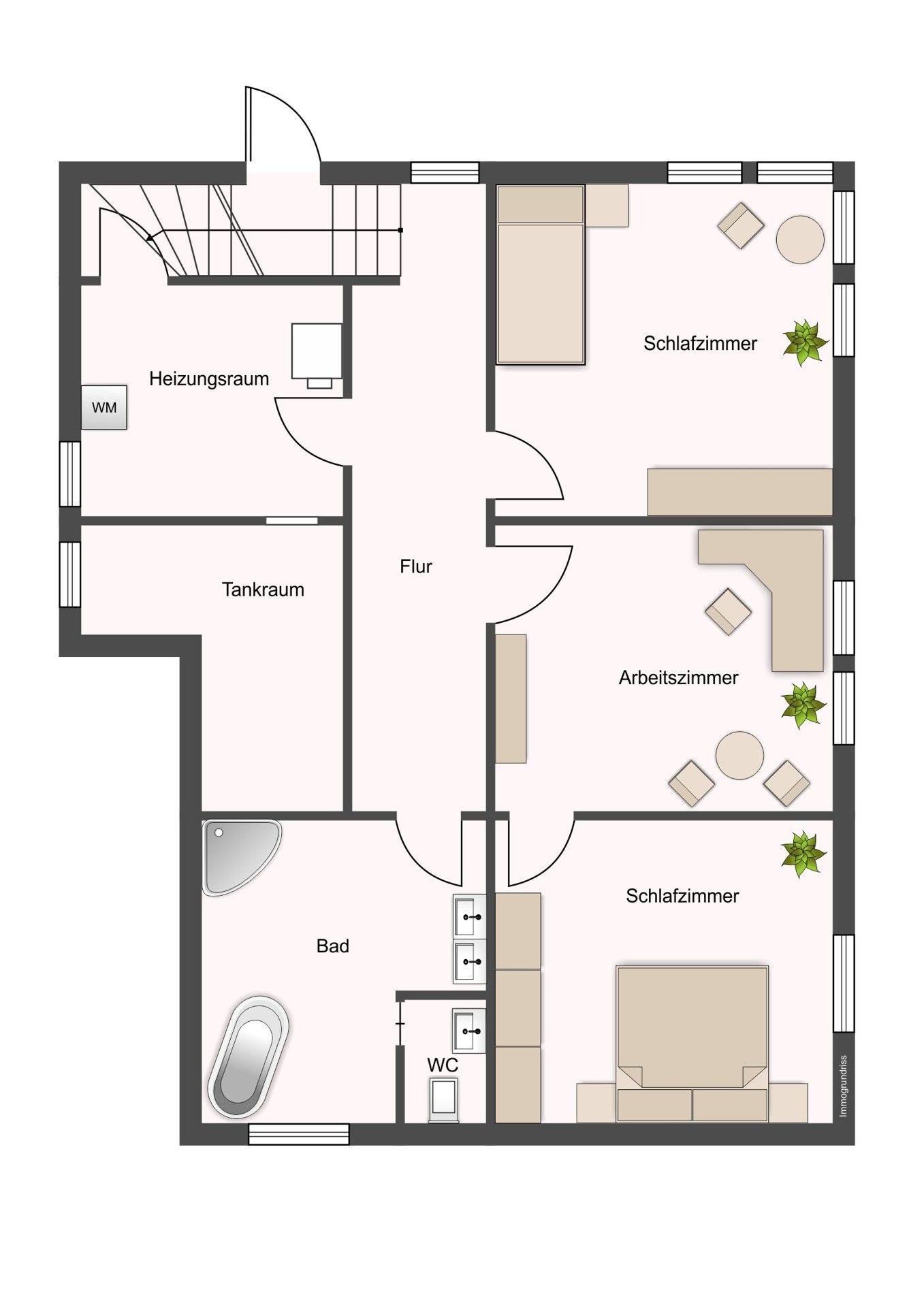 Einfamilienhaus zum Kauf 675.000 € 3,5 Zimmer 75 m²<br/>Wohnfläche 801 m²<br/>Grundstück Jenfeld Hamburg 22043