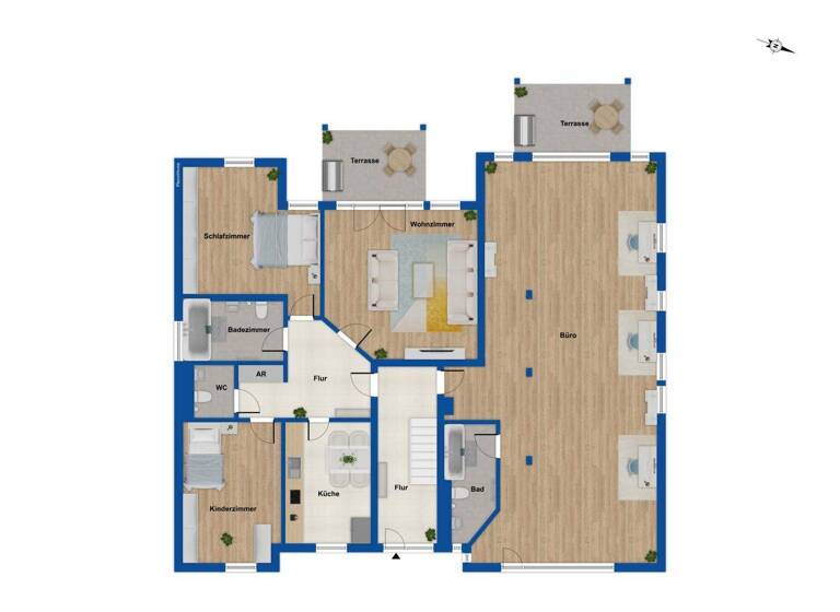 Wohnung zum Kauf 349.000 € 3 Zimmer 96 m² Niederkassel 53859