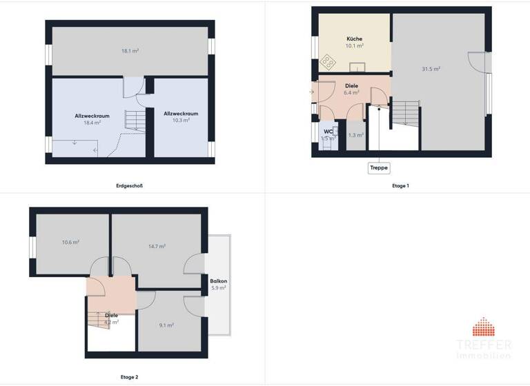 Doppelhaushälfte zum Kauf 630.000 € 4 Zimmer 93,5 m² Breitenbach am Inn 6252