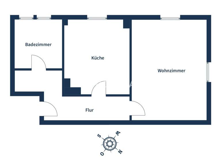 Wohnung zum Kauf 109.000 € 1 Zimmer 52 m²<br/>Wohnfläche 3.<br/>Geschoss Rastpfuhl Saarbrücken 66113
