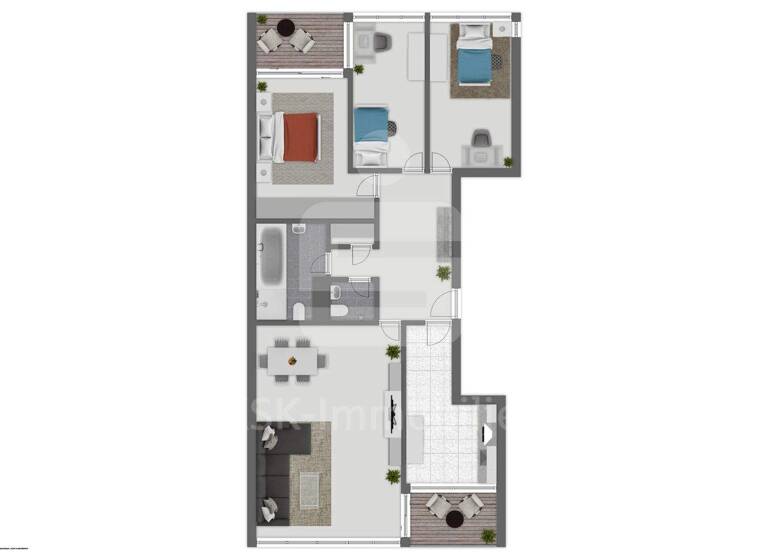 Wohnung zum Kauf 425.000 € 4 Zimmer 104,5 m² 4. Geschoss Zentrum Bonn 53117