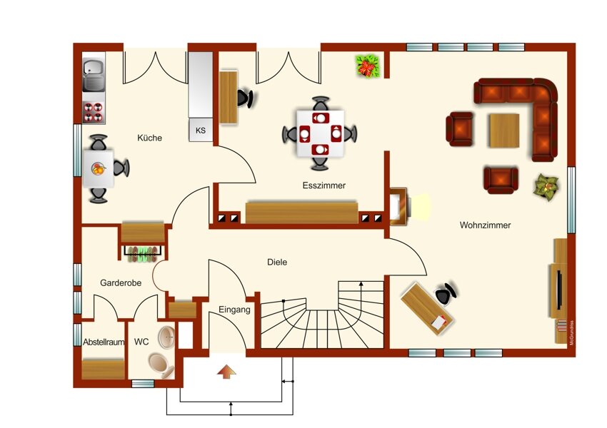 Einfamilienhaus zum Kauf 580.000 € 8 Zimmer 140 m²<br/>Wohnfläche 1.027 m²<br/>Grundstück Obere Martinistr. 41 Weststadt 25 Osnabrück 49078