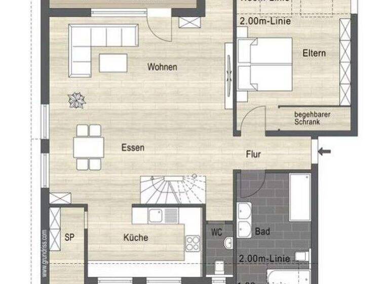 Maisonette zum Kauf provisionsfrei 620.000 € 4 Zimmer 142 m² 2. Geschoss Berkheim Esslingen 73734