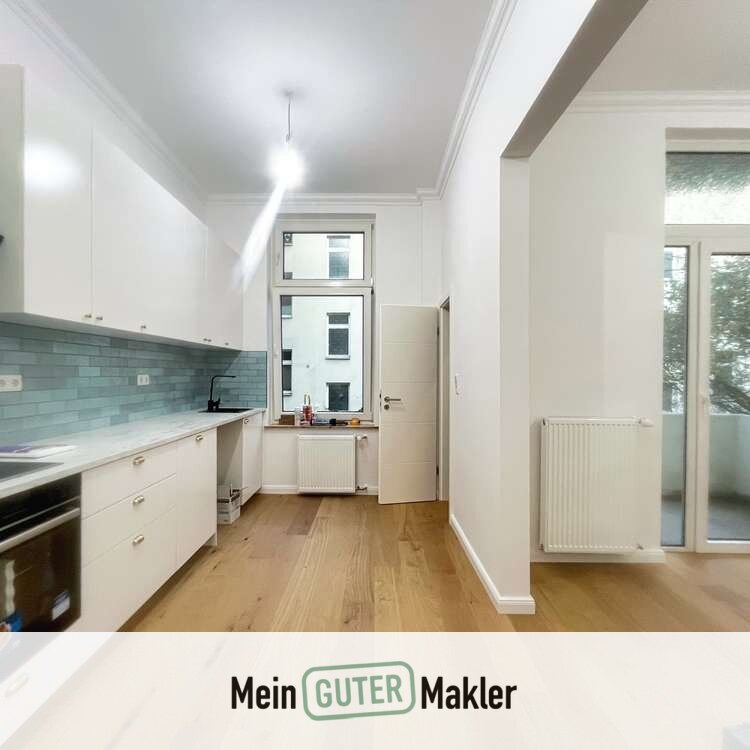 Wohnung zur Miete 1.230 € 2 Zimmer 51 m²<br/>Wohnfläche 1.<br/>Geschoss Buddestraße 13 Findorff - Bürgerweide Bremen 28215