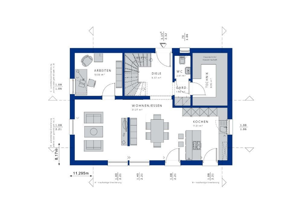 Einfamilienhaus zum Kauf 557.814 € 4 Zimmer 147 m²<br/>Wohnfläche 699 m²<br/>Grundstück Impfingen Tauberbischofsheim 97941