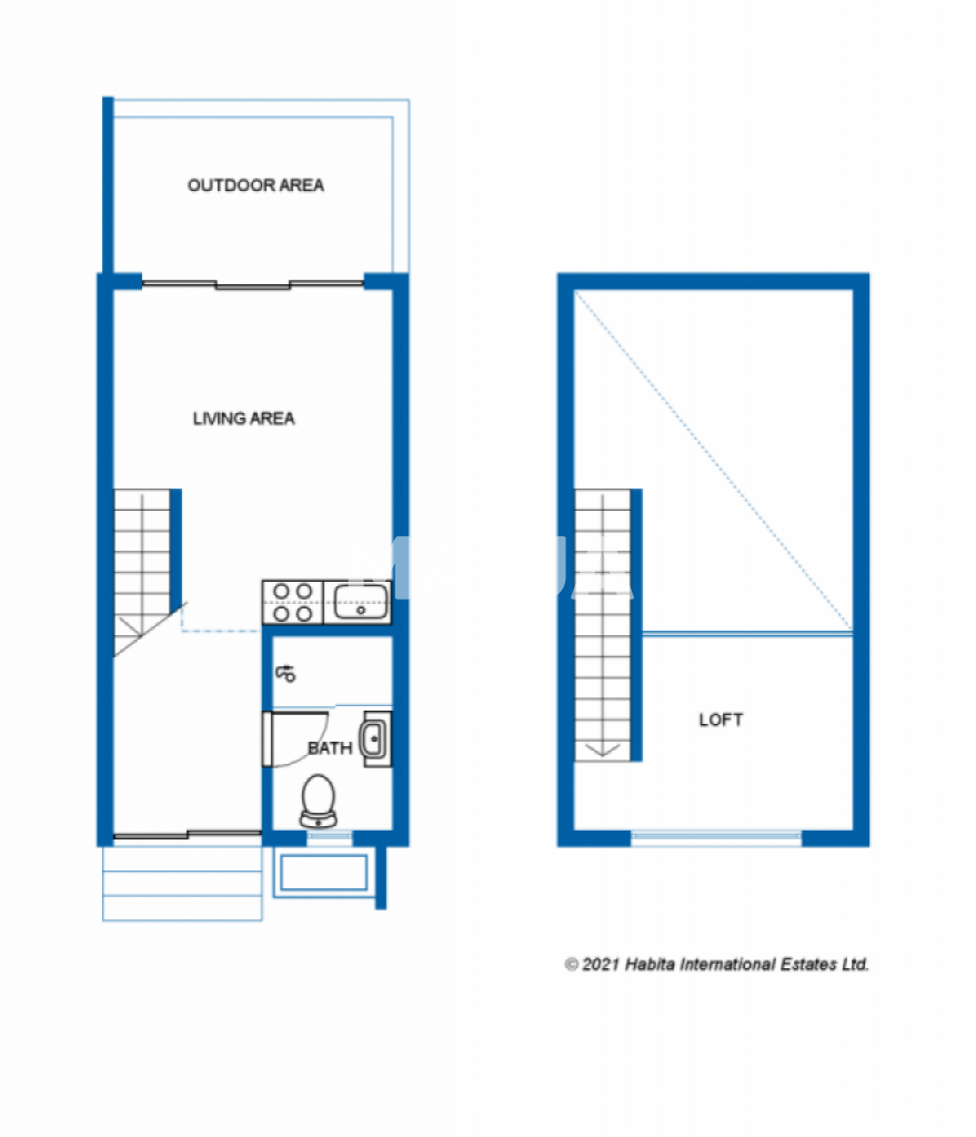 Reihenmittelhaus zum Kauf 40.000 € 2 Zimmer 58 m²<br/>Wohnfläche 58 m²<br/>Grundstück Bijilo Bijilo