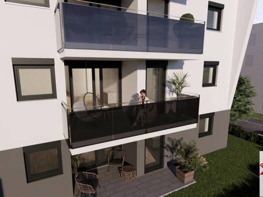 Wohnung zum Kauf - Neubau provisionsfrei 495.000 € 3 Zimmer 77 m² Holzgerlingen 71088