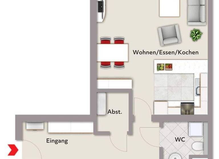 Wohnung zum Kauf 369.000 € 3 Zimmer 87,6 m² Vilsbiburg 84137