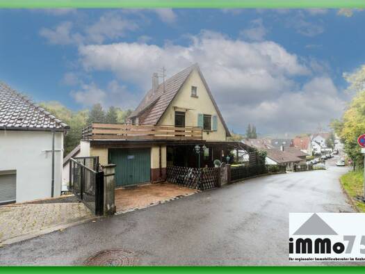 Einfamilienhaus zum Kauf 279.000 € 4 Zimmer 80 m² 362 m² Grundstück Enzberg Mühlacker 75417