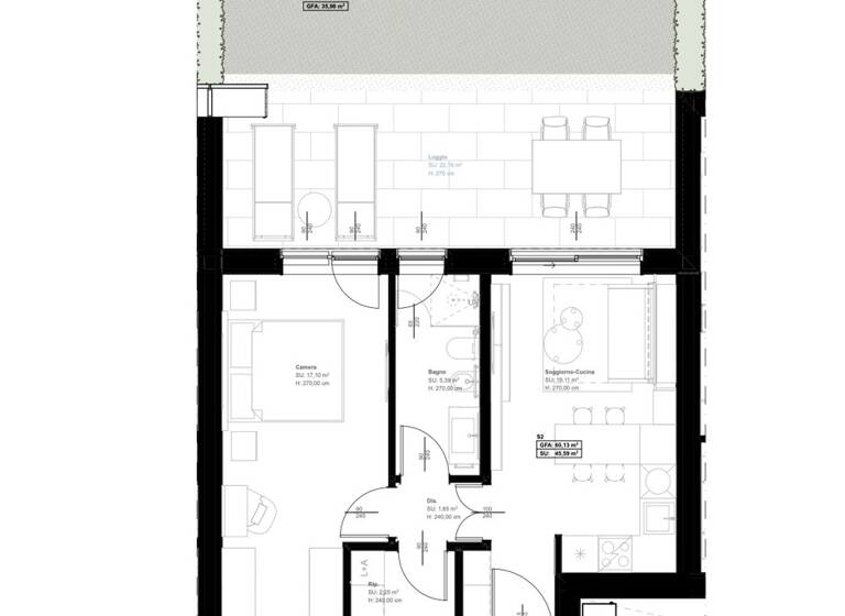 Wohnung zum Kauf - Erstbezug provisionsfrei 412.800 € 2 Zimmer 45,6 m² Salo' 25087