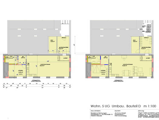 Wohnung zur Miete 1.024 € 2 Zimmer 113,7 m² UG frei ab sofort Guntherstraße 14 Sankt Oswald Sankt Oswald-Riedlhütte 94568