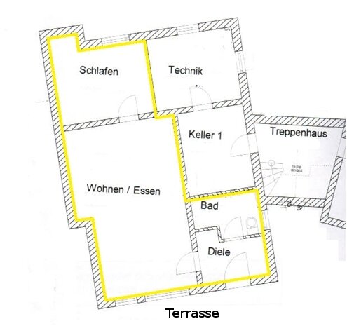 Terrassenwohnung zur Miete 775 € 2 Zimmer 61 m²<br/>Wohnfläche ab sofort<br/>Verfügbarkeit Grafensteinerweg 7 Einsingen Ulm 89079