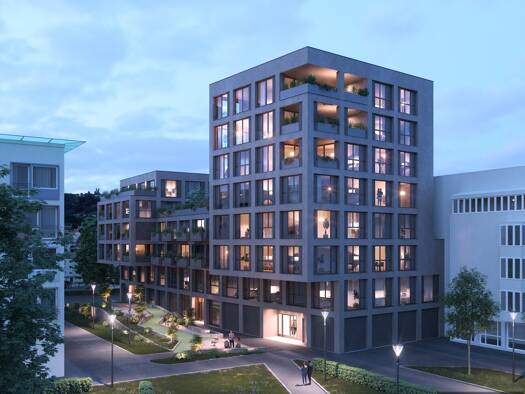 Wohnung zum Kauf - Erstbezug 369.307 € 2,5 Zimmer 49,9 m² 3. Geschoss Kaarstraße 11 und 13 Urfahr Linz 4040