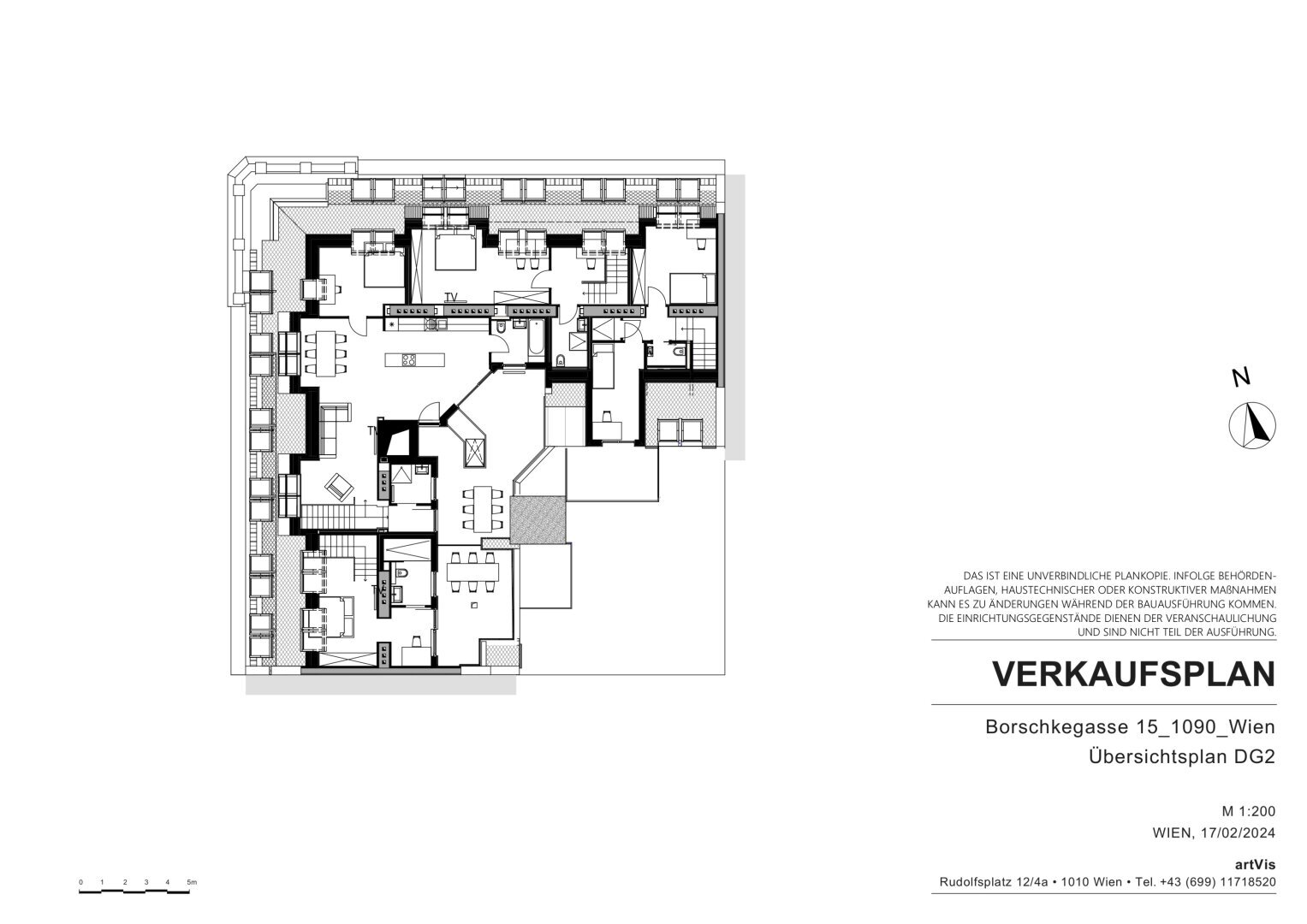 Maisonette zur Miete 2.195 € 2 Zimmer 76,2 m²<br/>Wohnfläche 4.<br/>Geschoss 01.06.2025<br/>Verfügbarkeit Wien 1090