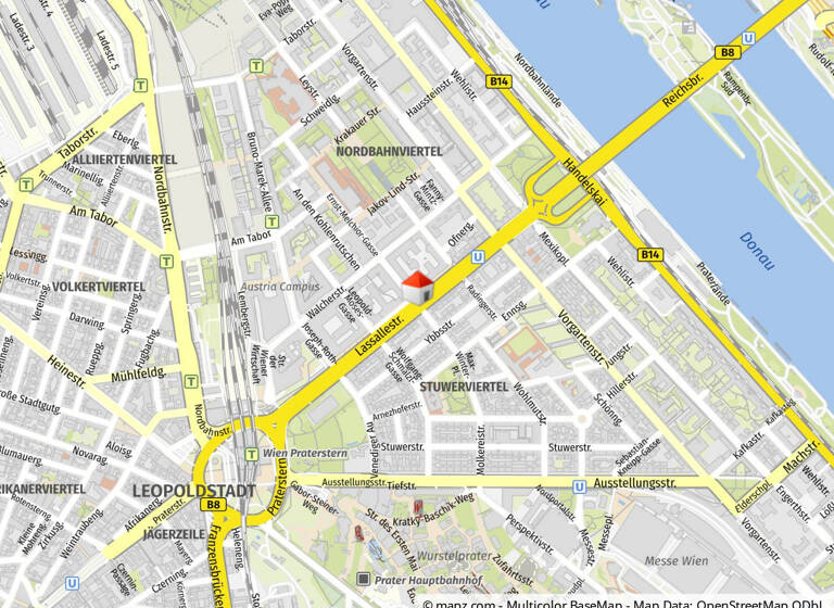 Bürofläche zur Miete 15,50 € 937 m² Bürofläche Wien 1020