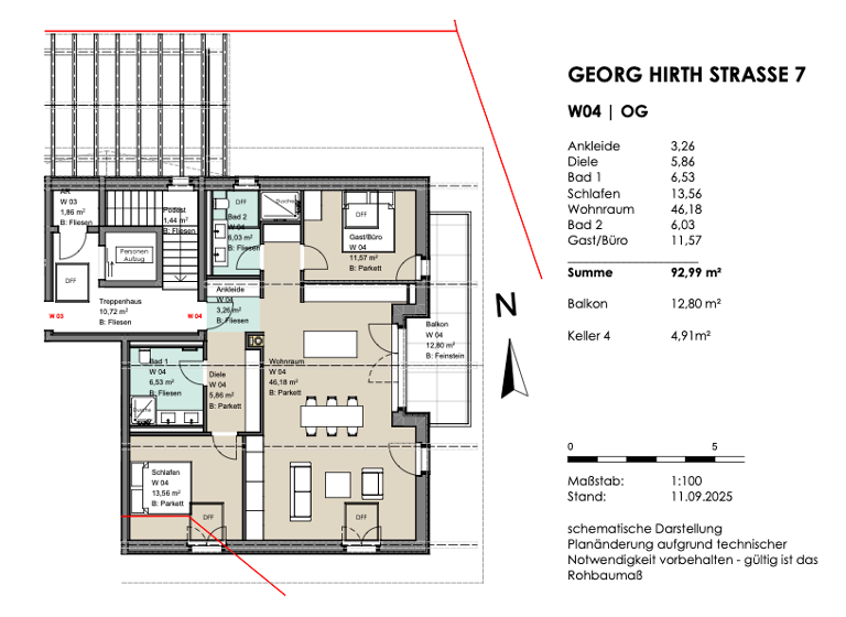Wohnung zum Kauf - Erstbezug 1.839.000 € 3 Zimmer 100 m² 1. Geschoss Rottach Rottach-Egern 83700