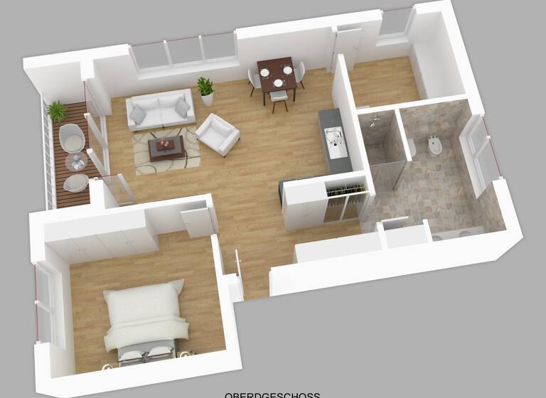 Wohnung zum Kauf - Erstbezug 345.000 € 2 Zimmer 76,4 m² Grüner Weg 12 Kühlungsborn 18225