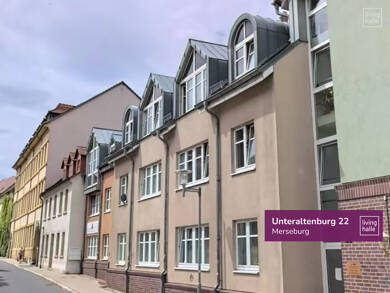 Wohnung zur Miete 500 € 2 Zimmer 65,1 m² 1. Geschoss Unteraltenburg 22 Merseburg Merseburg 06217