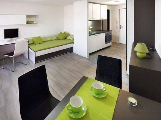 Studio zur Miete 415 € 1 Zimmer 20 m² 4. Geschoss frei ab 01.10.2025 Schnaitheimer Straße 63 Innenstadt Heidenheim an der Brenz 89520