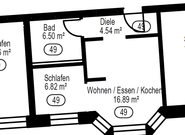 Studio zur Miete - Erstbezug 415 € 1 Zimmer 34,7 m² Geschoss 2/2 frei ab sofort Egerer Straße 30 Waldsassen 95652