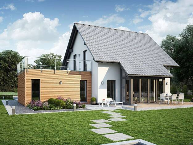 Einfamilienhaus zum Kauf provisionsfrei 381.530 € 4,5 Zimmer 144 m² 526 m² Grundstück Bad Iburg Bad Iburg 49180