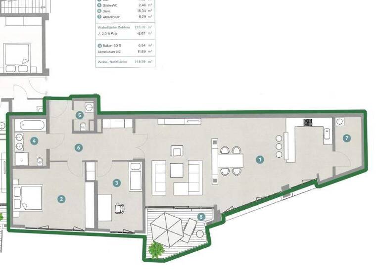 Studio zum Kauf provisionsfrei 935.000 € 3 Zimmer 136,7 m² Alte Neustadt Bremen 28199