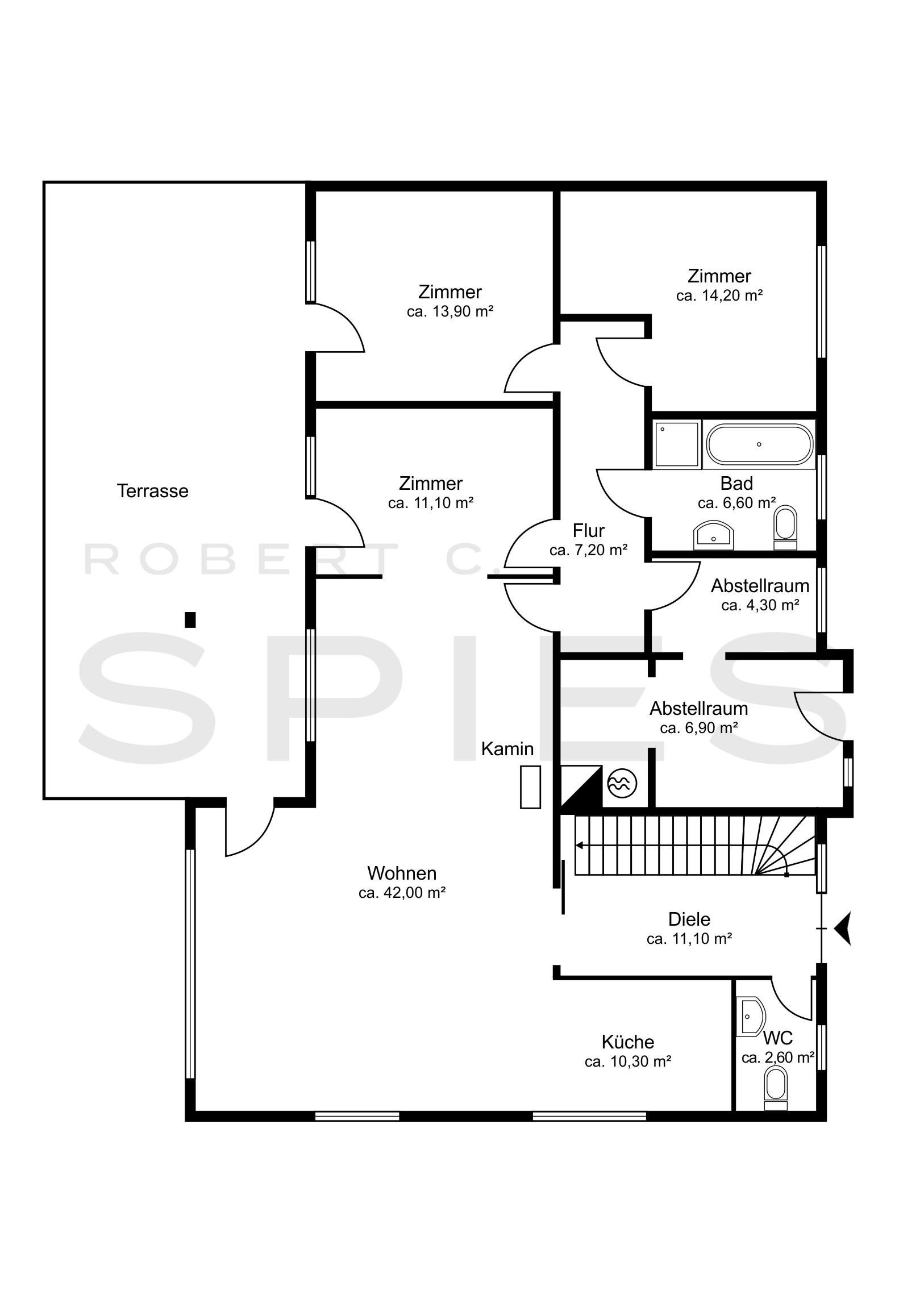 Einfamilienhaus zum Kauf 398.000 € 8 Zimmer 133 m²<br/>Wohnfläche 886 m²<br/>Grundstück Leuchtenburg Schwanewede 28790