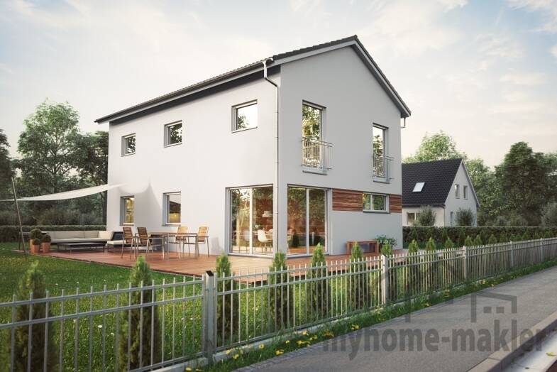 Villa zum Kauf provisionsfrei 423.500 € 5 Zimmer 132 m² 1.000 m² Grundstück Burghöchstadt Burghaslach / Burghöchstadt 96152