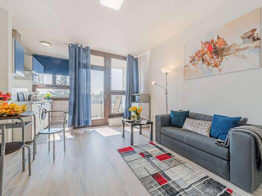 Wohnung zur Miete Wohnen auf Zeit 1.350 € 1 Zimmer 35 m² frei ab 01.01.2026 Innenstadt Frankfurt am Main 60311