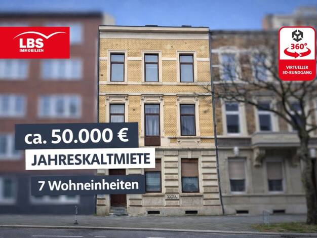 Mehrfamilienhaus zum Kauf 800.000 € 16 Zimmer 298 m² 212 m² Grundstück Aachen Aachen - Mitte 52062