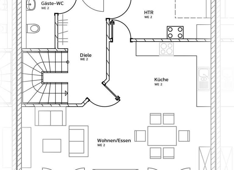 Reihenmittelhaus zum Kauf - Erstbezug 299.900 € 4 Zimmer 108 m² 160 m² Grundstück Itzehoe 25524