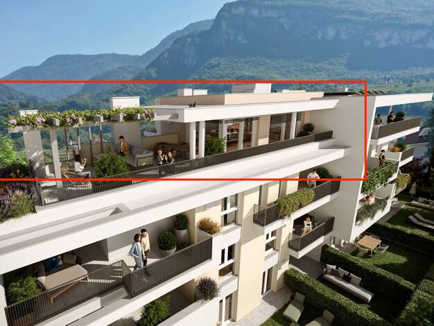 Penthouse zum Kauf - Erstbezug provisionsfrei 775.000 € 4 Zimmer 98 m² frei ab 30.11.2026 Boznerstraße 91 Neumarkt 39044