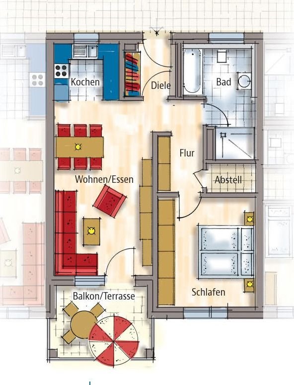 Wohnung zum Kauf provisionsfrei 2 Zimmer 69,5 m²<br/>Wohnfläche Emskirchen Emskirchen 91448