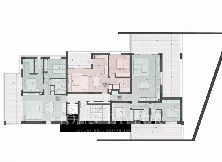 Studio zum Kauf provisionsfrei 569.760 € 2 Zimmer 93,7 m² 2. Geschoss Germasogeia 4043