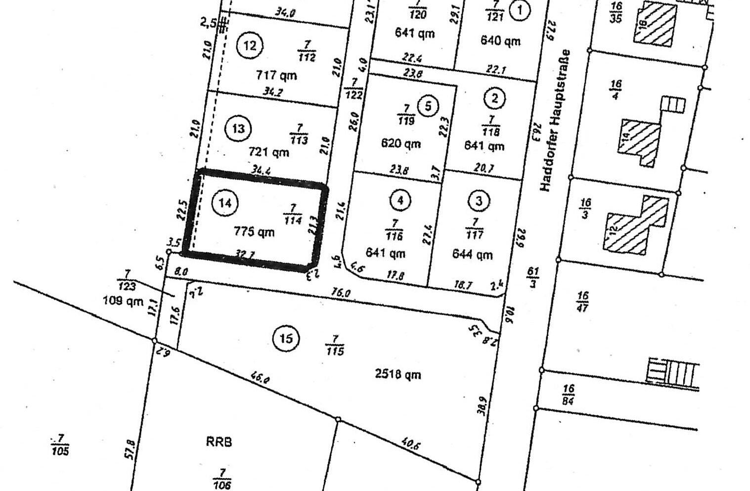 Grundstück zum Kauf 186.000 € 775 m²<br/>Grundstück Haddorf Stade 21683