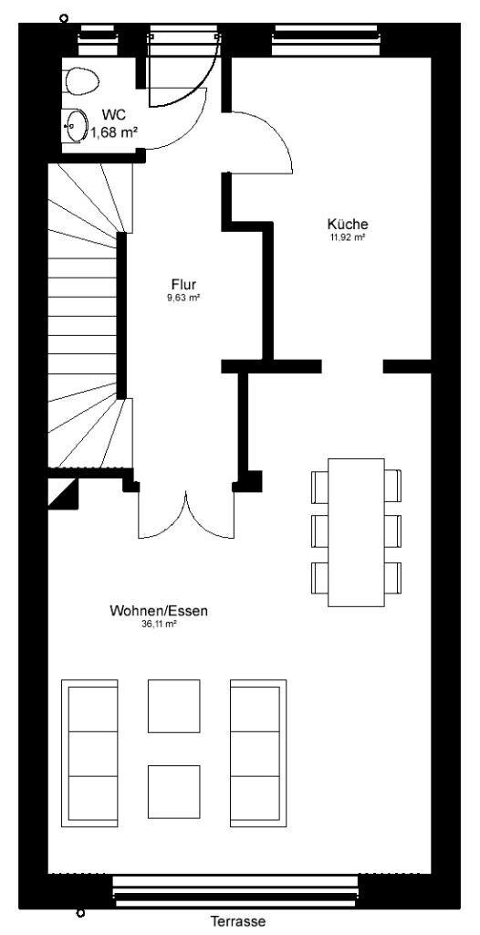 Reihenmittelhaus zur Miete 3.450 € 5 Zimmer 167 m²<br/>Wohnfläche 1.302 m²<br/>Grundstück Alsterdorf Hamburg 22297