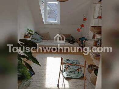 Wohnung zur Miete Tauschwohnung 1.150 € 3,5 Zimmer 85 m² Dachgeschoss, 3. Geschoss Freiburg im Breisgau 79102