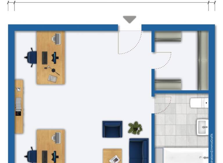 Bürofläche zur Miete provisionsfrei 370 € 37 m² Bürofläche Bad Mergentheim 97980