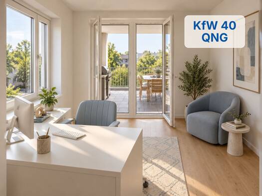 Wohnung zum Kauf - Neubau provisionsfrei 427.920 € 3 Zimmer 71,3 m² Geschoss 1/3 frei ab 01.12.2027 Reichelsdorf Nürnberg 90453