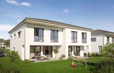 Doppelhaushälfte zum Kauf - Neubau provisionsfrei 701.748 € 5 Zimmer 163 m² 364 m² Grundstück Am Stellwerk 30 Beelitz Beelitz 14547