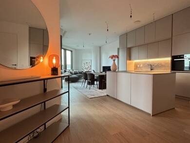 Wohnung zur Miete - Erstbezug Wohnen auf Zeit 4.490 € 3 Zimmer 102 m² frei ab sofort Junghofstrasse 5 Innenstadt Frankfurt am Main 60313