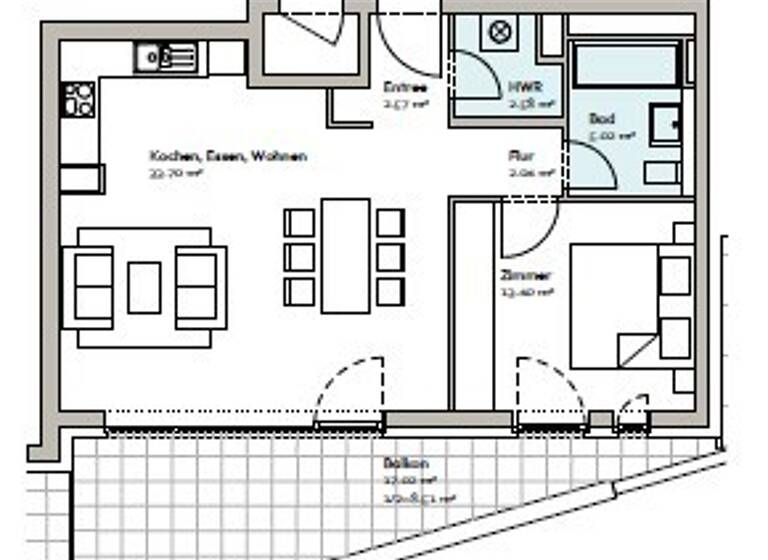 Wohnung zur Miete - Neubau 1.632 € 2 Zimmer 67,8 m²<br/>Wohnfläche 1.<br/>Geschoss 01.06.2025<br/>Verfügbarkeit Gutleutstraße 289 Gutleutviertel Frankfurt-Gutleutviertel 60327