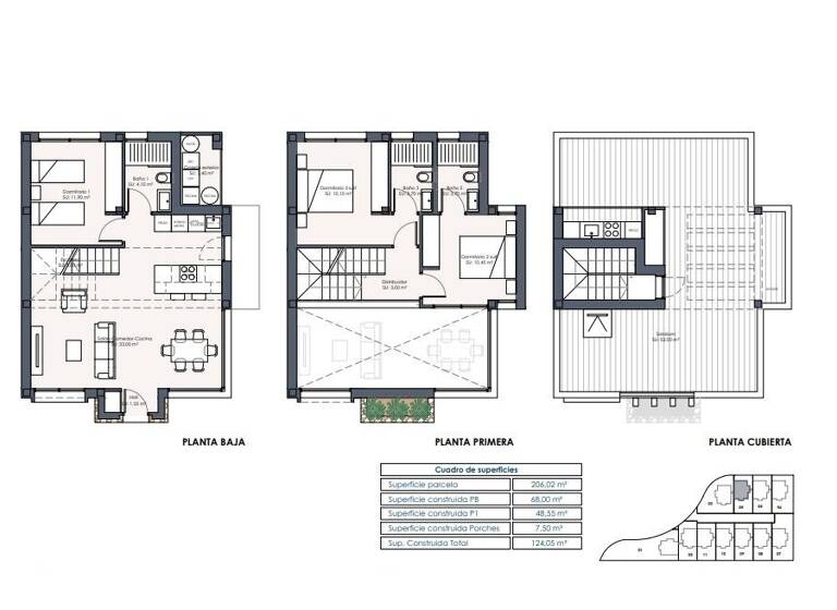 Villa zum Kauf provisionsfrei 465.000 € 4 Zimmer 116 m² 206 m² Grundstück Calle Taray Los Montesinos 03187