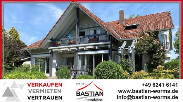 Einfamilienhaus zum Kauf 1.290.000 € 9 Zimmer 350 m² 1.036 m² Grundstück frei ab 01.11.2025 Horchheim Worms / Horchheim 67551