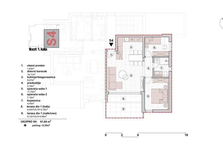 Wohnung zum Kauf 267.000 € 3 Zimmer 1. Geschoss Primosten 22202