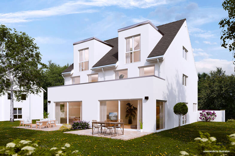 Doppelhaushälfte zum Kauf provisionsfrei 1.245.314 € 6 Zimmer 178 m² 423 m² Grundstück Möhringen Stuttgart / Möhringen 70567