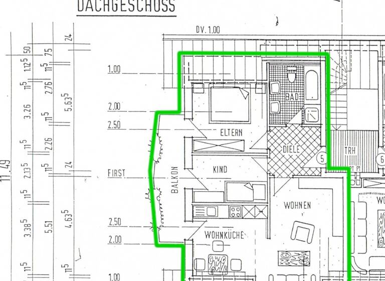 Wohnung zum Kauf 189.000 € 3 Zimmer 57 m²<br/>Wohnfläche Dachgeschoss, 2.<br/>Geschoss Immenried Kißlegg 88353